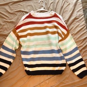 Rainbo Striped Sweater